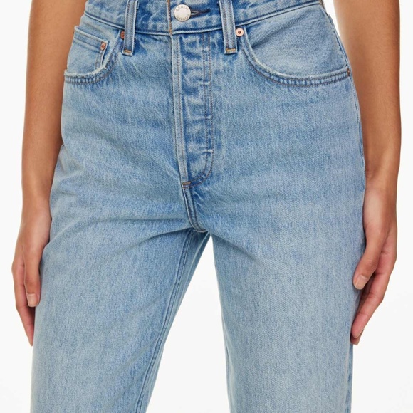 Denim Forum The '90s Boyfriend Hi-Rise Loose Jean - Size 28 - Picture 4 of 4